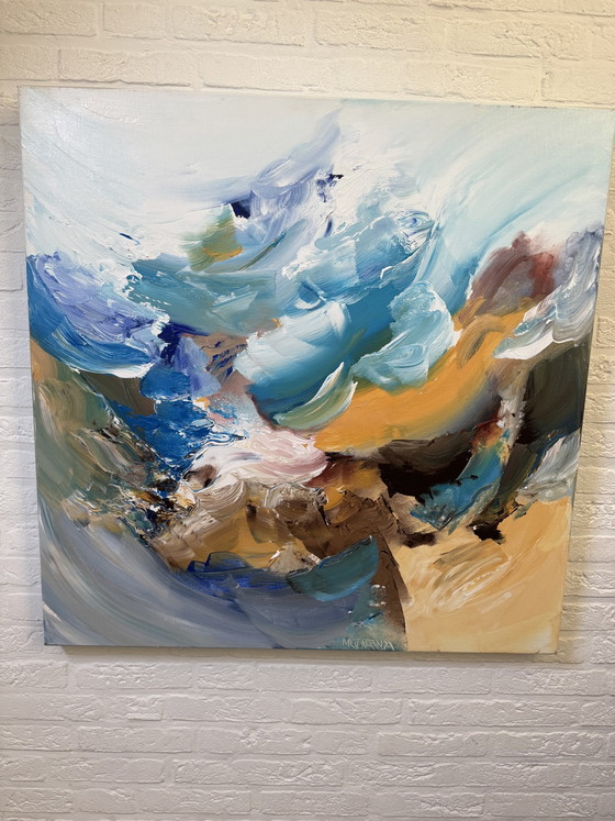 Image 1 of Original painting Marten Randa 90x90