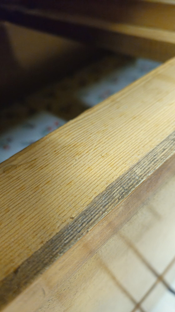 Image 1 of Kommode aus massivem Walnussholz, ca. 1960