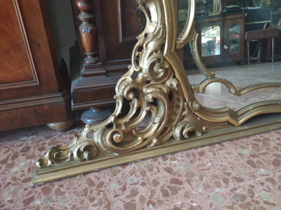 Grande Specchio intagliato e dorato, Italia 1950 – Legno, Barok (photo 8 of 18)
