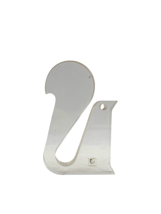 Image 1 of Silvio Russo, sculpture écureuil en lucite, Guzzini Italie années 1970