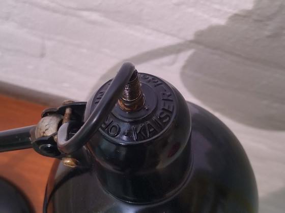 Kaiser Idell  - Bureaulamp 6551 - Vintage, Tafellampen, Metaal, Zwart (foto 5 van 7)