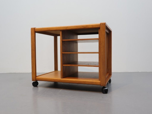 Carrito danés vintage de teca | Diseño de mediados de siglo | Años 60 – serveerwagens, Wood