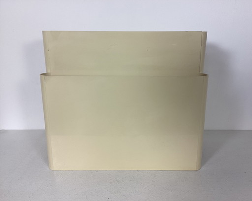 Vintage Kartell magazine rack Giotto Stoppino 1971