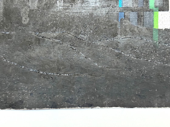 Image 1 of Eugène Eechaut (1928-2019) Abstract Landscape, Ink, 1993