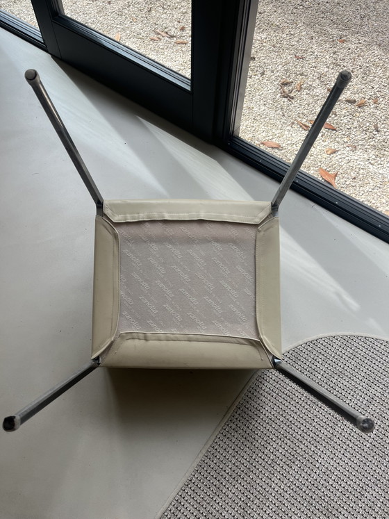 6 x Lia Dining Chair by Zanotta 4 x 2086 + 2 x 2088 – Aluminium, Leather (photo 5 of 6)