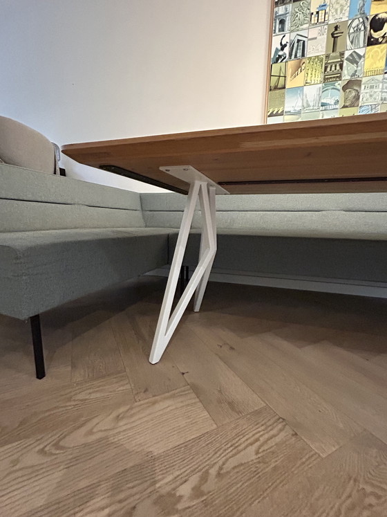 Image 1 of Studio Henk 260x100 Butterfly Eiken Design Eettafel 