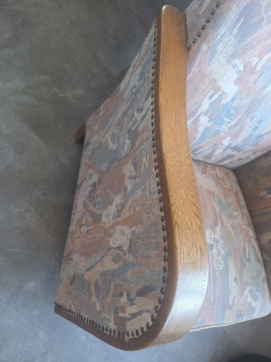 Unique Set (Ladies/Gentlemen) Club Armchairs – Wood (photo 6 of 10)