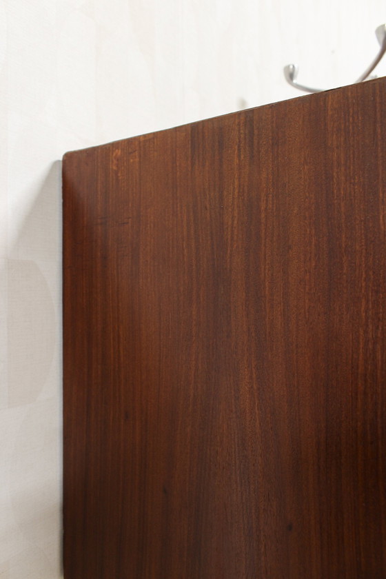Image 1 of Credenza bassa in teak con mobile TV vintage danese