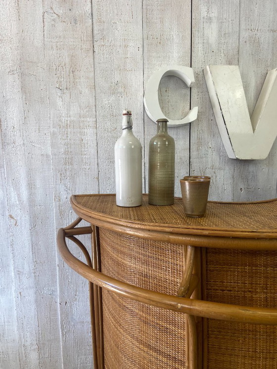 Image 1 of Vintage rotan bar