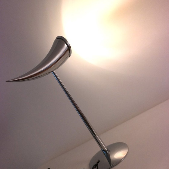 Image 1 of Philippe Starck, lampada 'ARA', metallo cromato lucido (FLOS, Italia).