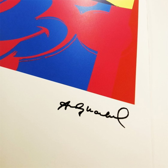 Image 1 of Andy Warhol "Mickey Mouse" gelimiteerde serie lithografie uit de jaren 80 - Leo Castelli - New York - Genummerd met potlood.