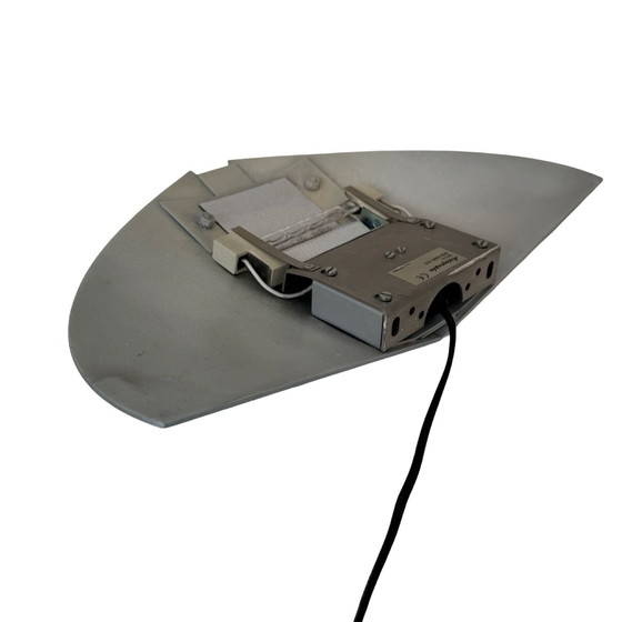 Image 1 of Autograph Paris - Lampada da parete/applique modello - N338 00 OXO A - Design contemporaneo, anni '90 - Francia - Grigio opa