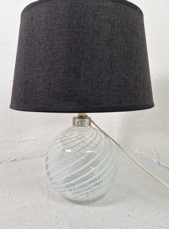 Image 1 of Lámpara de mesa Holmegaard Swirl, años 70