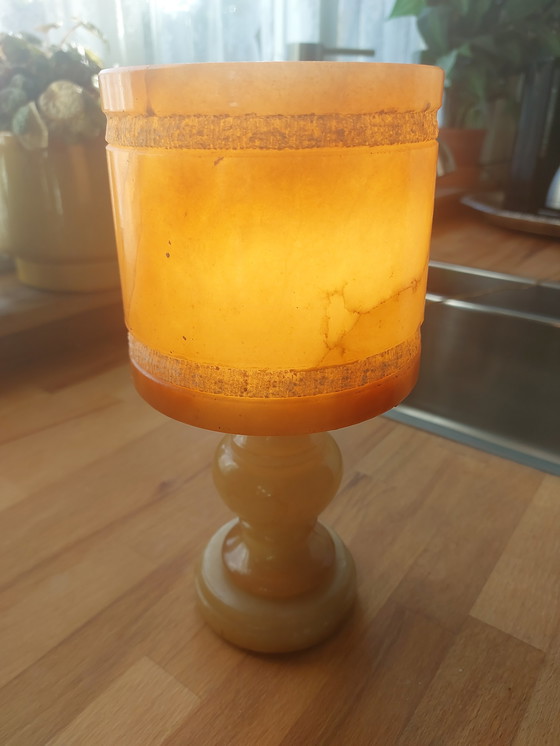 Image 1 of Albast vintage lamp.