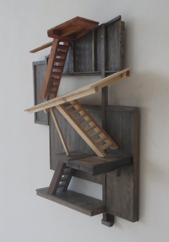 Eric Van Solm - ´De Verdieping´ – Beeldhouwkunst, Wood (photo 6 of 8)