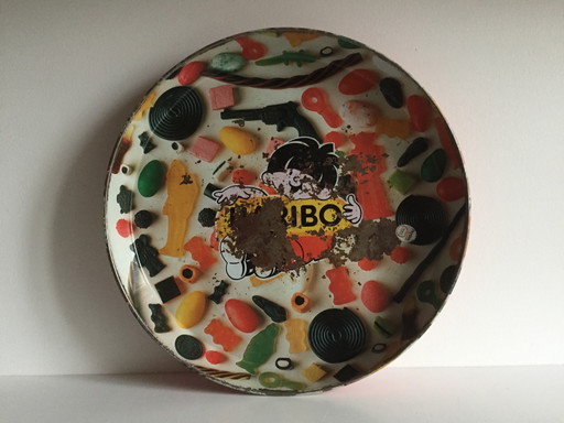 Vassoio da collezione vintage di Haribo