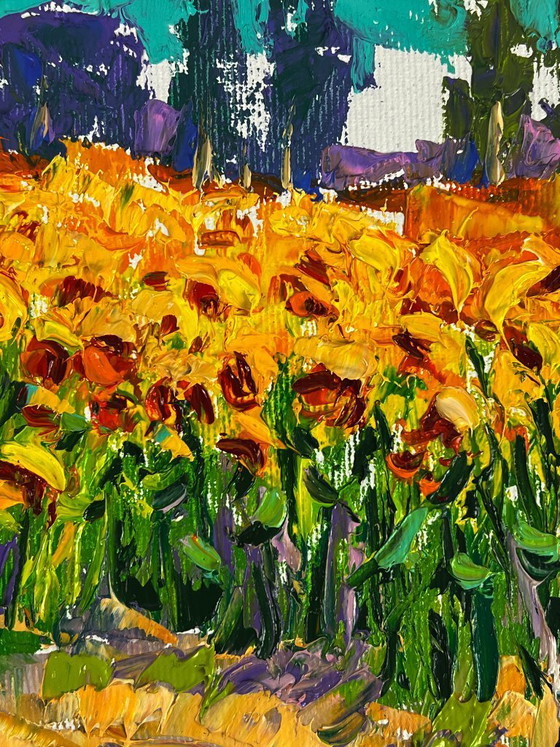 Image 1 of In a Field of Sunflowers