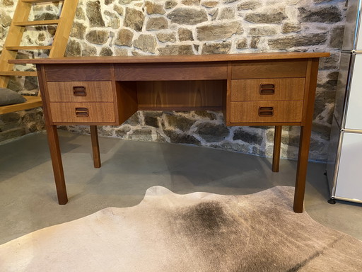 Vintage Teak Schreibtisch von Tibergaard