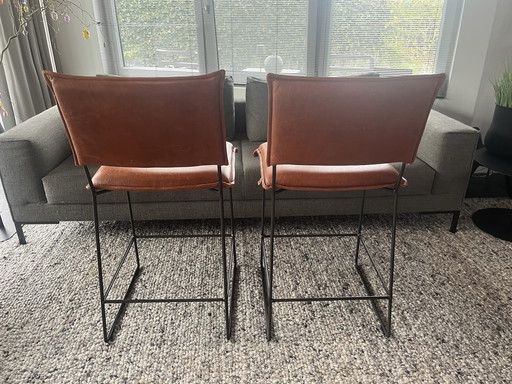 2 x Barstoel Jess Design Barkruk