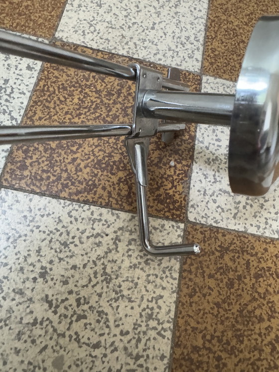 Image 1 of 70's chrome wall coat rack