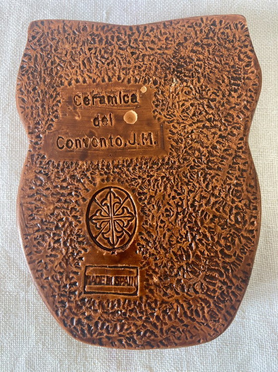 Image 1 of Vintage "Owl" trinket tray