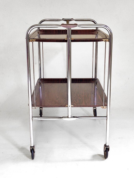 Image 1 of serving trolley tea cart trolley