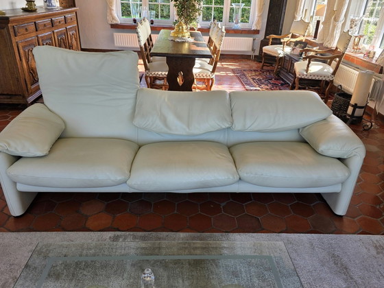 Cassina - maralunga 3 delig leer – Zithoek (photo 3 of 12)