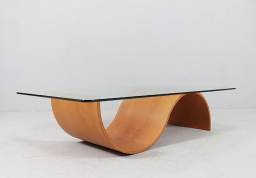 Coffee table in organic shape, Italy, 1980s