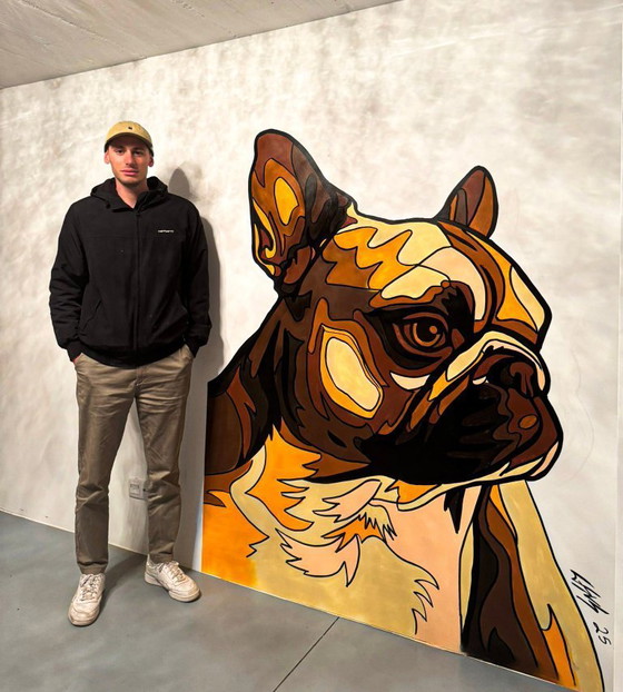 Image 1 of GONGAS - Addicted - Artist canvas