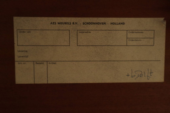 Image 1 of Extendable Oak Dining Table by AZS Meubelen, Netherlands, 1970s