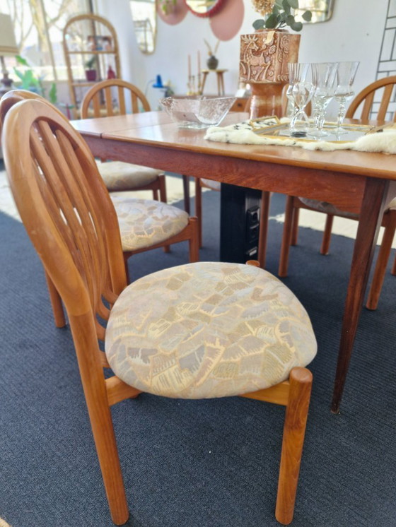 Image 1 of Sillas de comedor de diseño danés Koefoed (6)