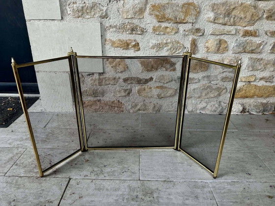 Parascintille vintage con 3 ante – Oggetti decorativi, Metal (photo 2 of 5)
