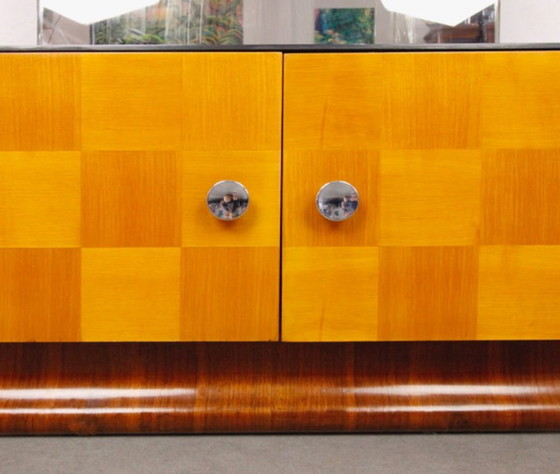 Image 1 of Miroir avec toilettes cosmétiques « Échiquier »