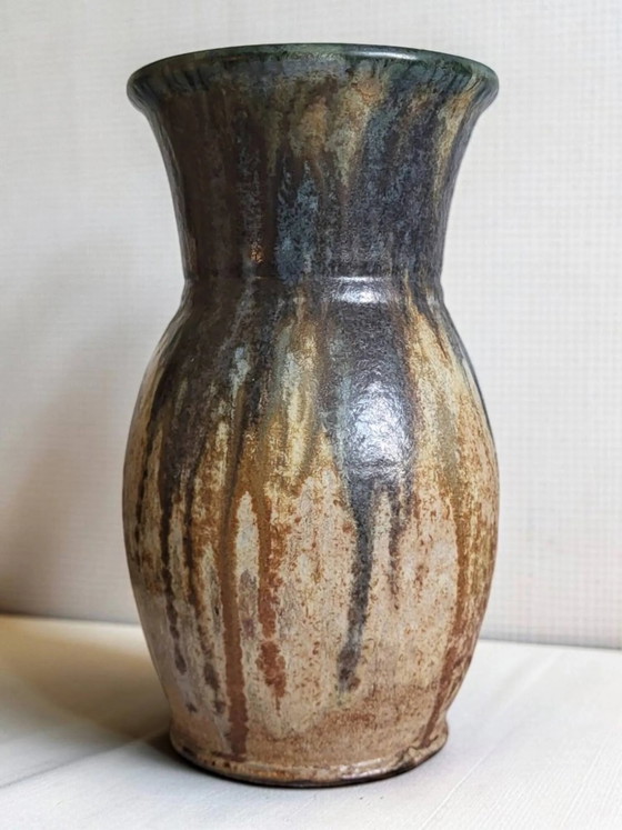 Vaso in gres di Maurice Pitot, Bouffioulx – Vasi, Art Deco (photo 2 of 8)