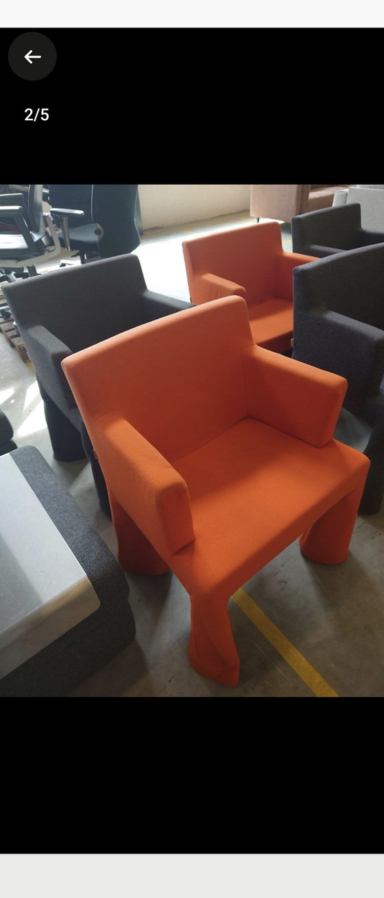 6 Moooi Chairs – Dining chairs, Textile (photo 2 of 5)