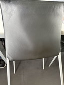 6x Zanotta eetkamerstoelen