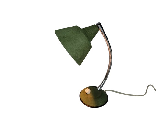 Vintage - cocotte - table lamp - flexible neck - France - 1950's