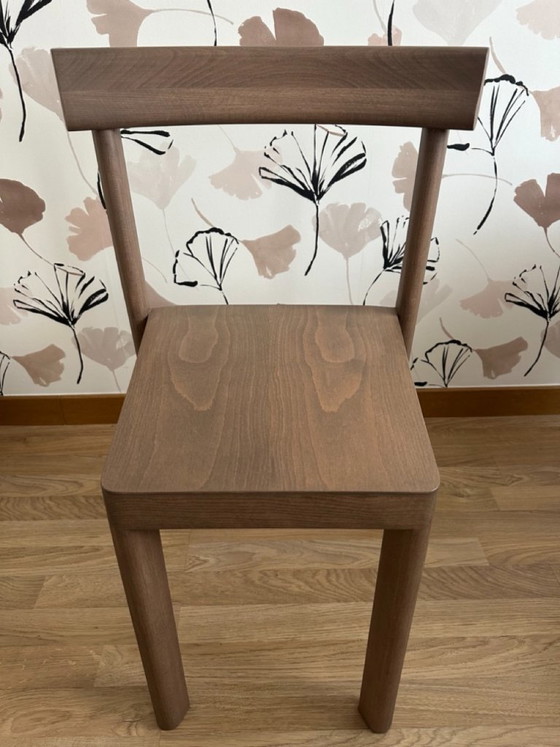 Par de sillas de comedor de nogal Galta - Kann Design – Madera (photo 2 of 5)