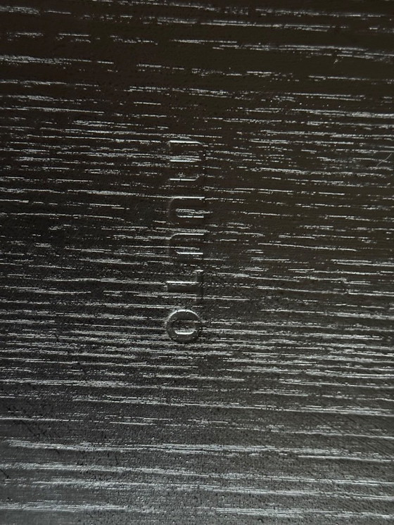 Image 1 of Mesa de centro Muuto Around, versión grande, negra, en buen estado (Ø72 cm, H37,5 cm)