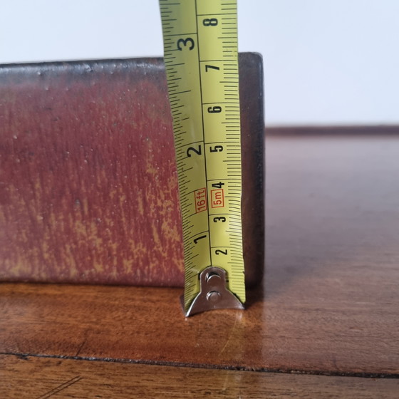 Image 1 of Vase bloc Mobach, grès, émail mixte, années 1960