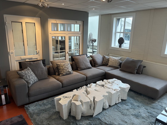 Image 1 of Minotti Freeman modulaire hoekbank stof cat. G lp € 35.000,- 