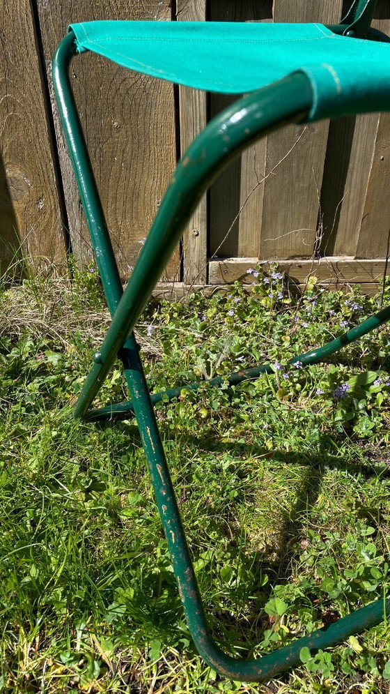 Image 1 of CHAISE pliante CAMPING Vintage