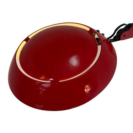 Image 1 of Jørgen Gammelgaard for Pandul (Nordisk Solar) - Desk lamp model ‘JoGa’ - Red, adjustable desk mounted with a clamp