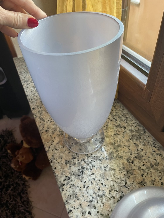 Gesatineerde Glazen Vaas Via Veneto – Vazen, Glass (photo 9 of 14)