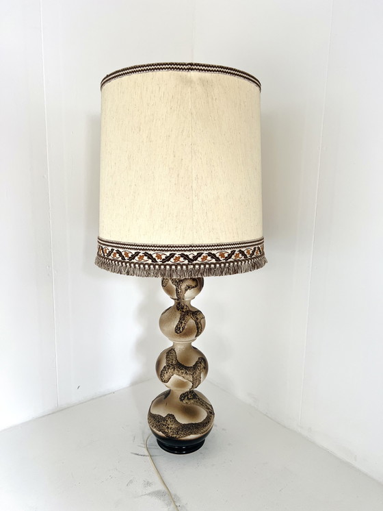 Image 1 of Lampada da terra a bolle di ceramica vintage, Kaiser Leuchte '60