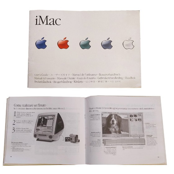 Image 1 of 2000 Apple iMac G3/350 "Slot-Loading" - Indigo Edition. Designed by Jony Ive