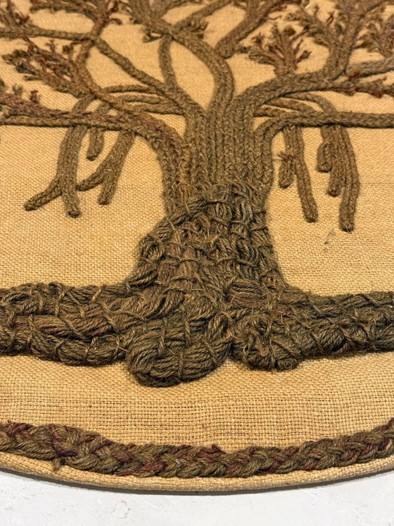 Image 1 of Vintage Levensboom muurhanger 1970’s