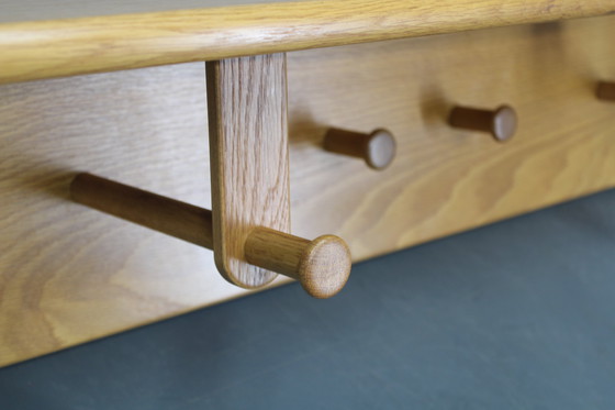 Image 1 of Raro appendiabiti da parete in legno di frassino Aksel Kjersgaard degli anni '70, Danimarca