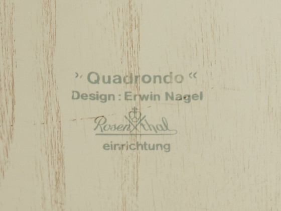 Image 1 of Quadrondo dining table, Erwin Nagel for Rosenthal