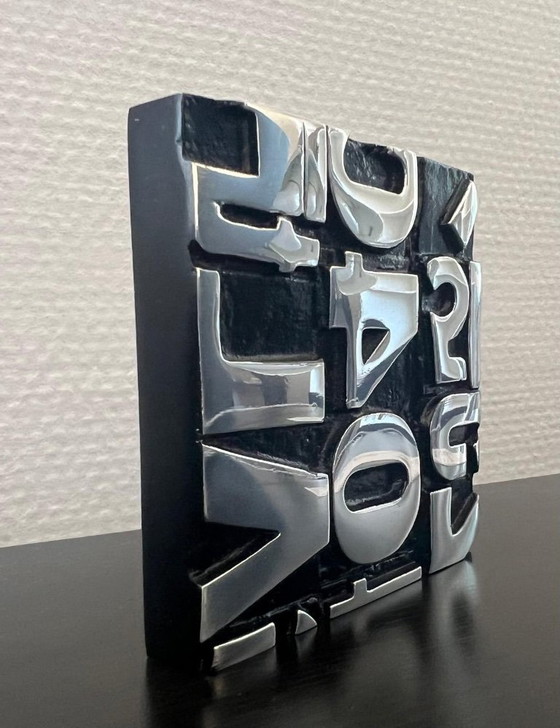 Image 1 of Work of art Aluminum sculpture 